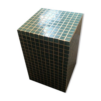 Cube end of sofa tile mosaic ceramic