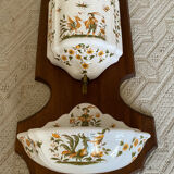 Earthenware wall fountain from Moustiers