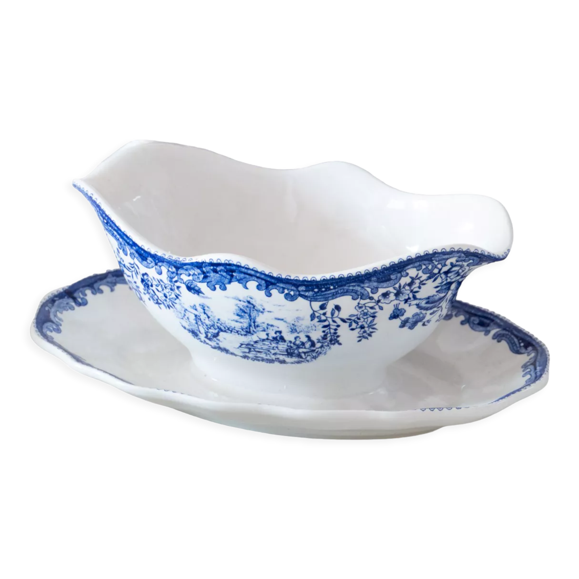 Saucière old model KG Lunéville Grand feu