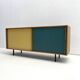 Belgium oak customized sideboard from 1960's