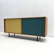 Belgium oak customized sideboard from 1960's
