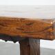 Very Heavy Antique French Table from the Early 1900s in Solid Oak