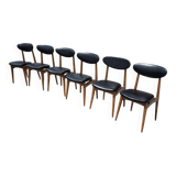 6 vintage chairs from the 60s