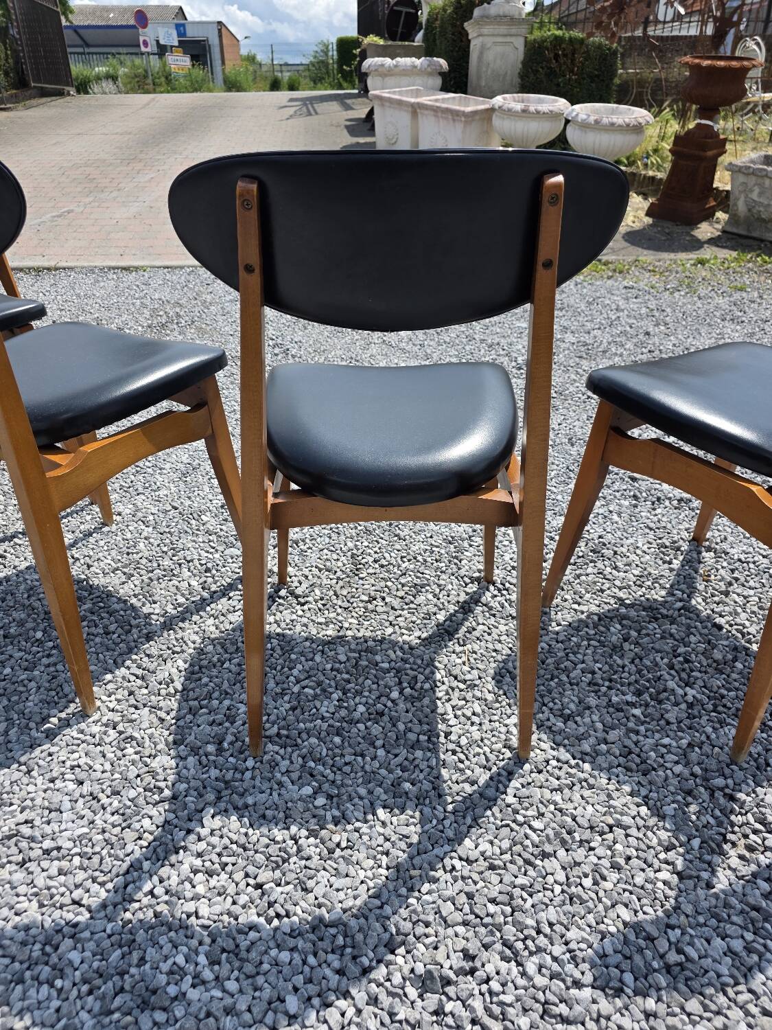 6 chaises, années 60