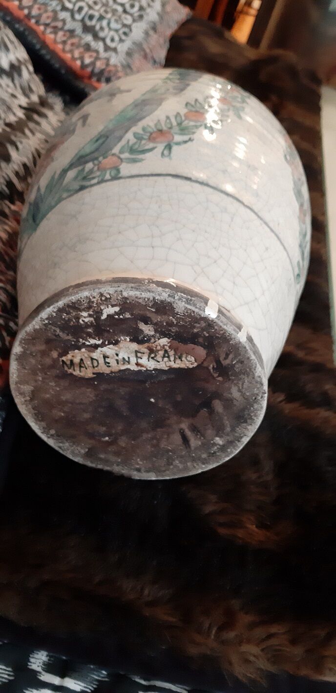 Paire de vases ovoïdes