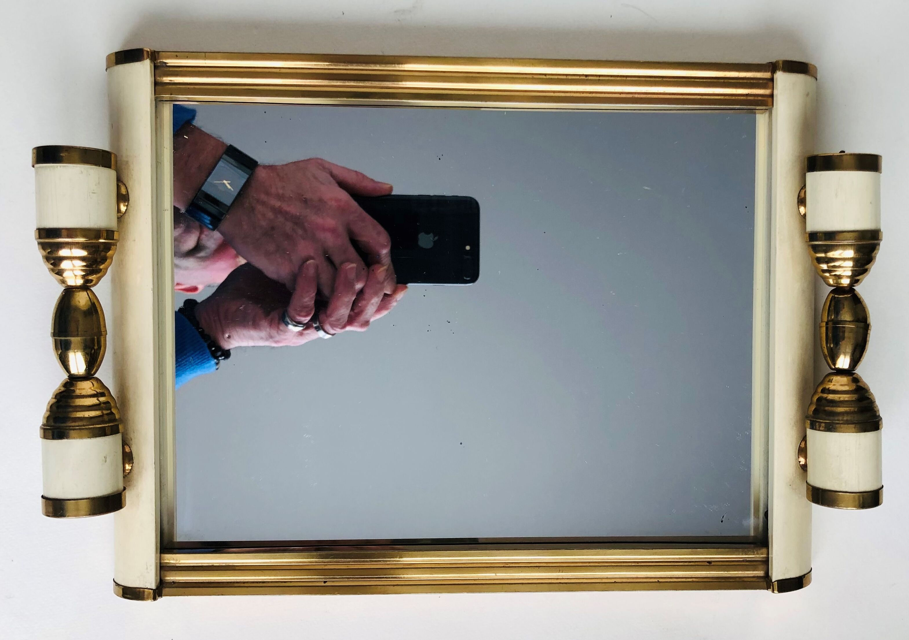 Art Deco mirror tray