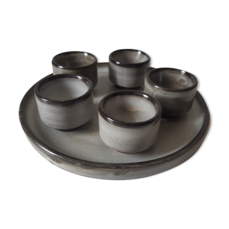 Set of 5 ceramic shells