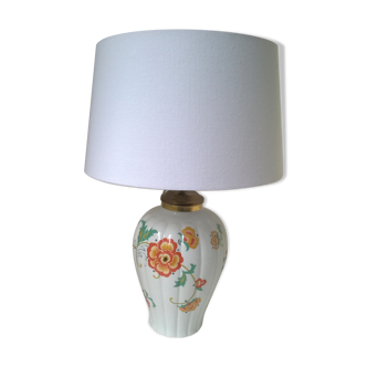 Lampe de table en porcelaine Thomas -Bavaria 1960