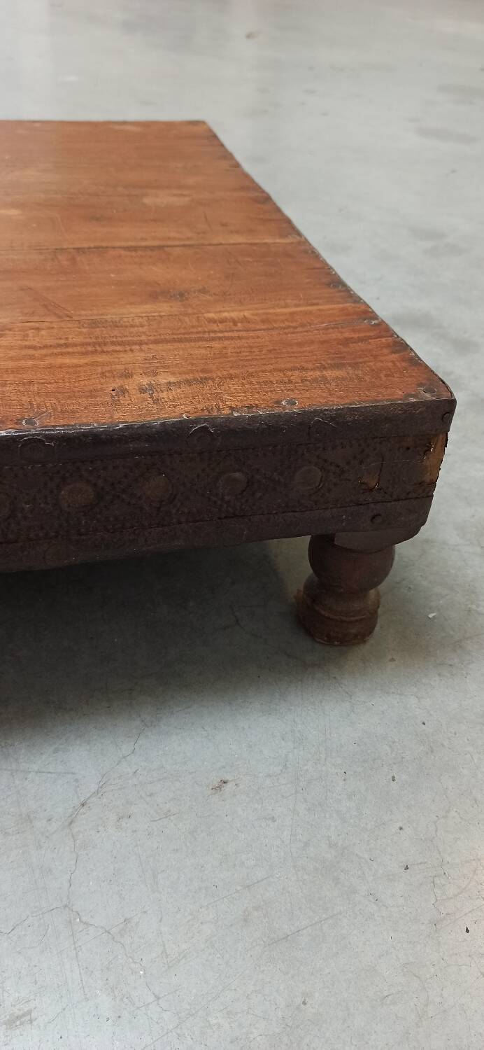 Antique coffee table, India