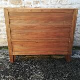Vintage raw oak chest of drawers