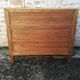 Vintage raw oak chest of drawers
