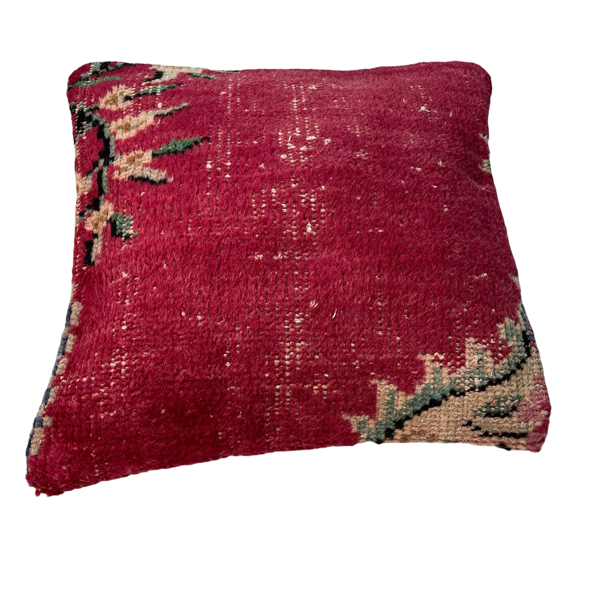 Housse de coussin de tapis turc vintage 45 x 45 cm