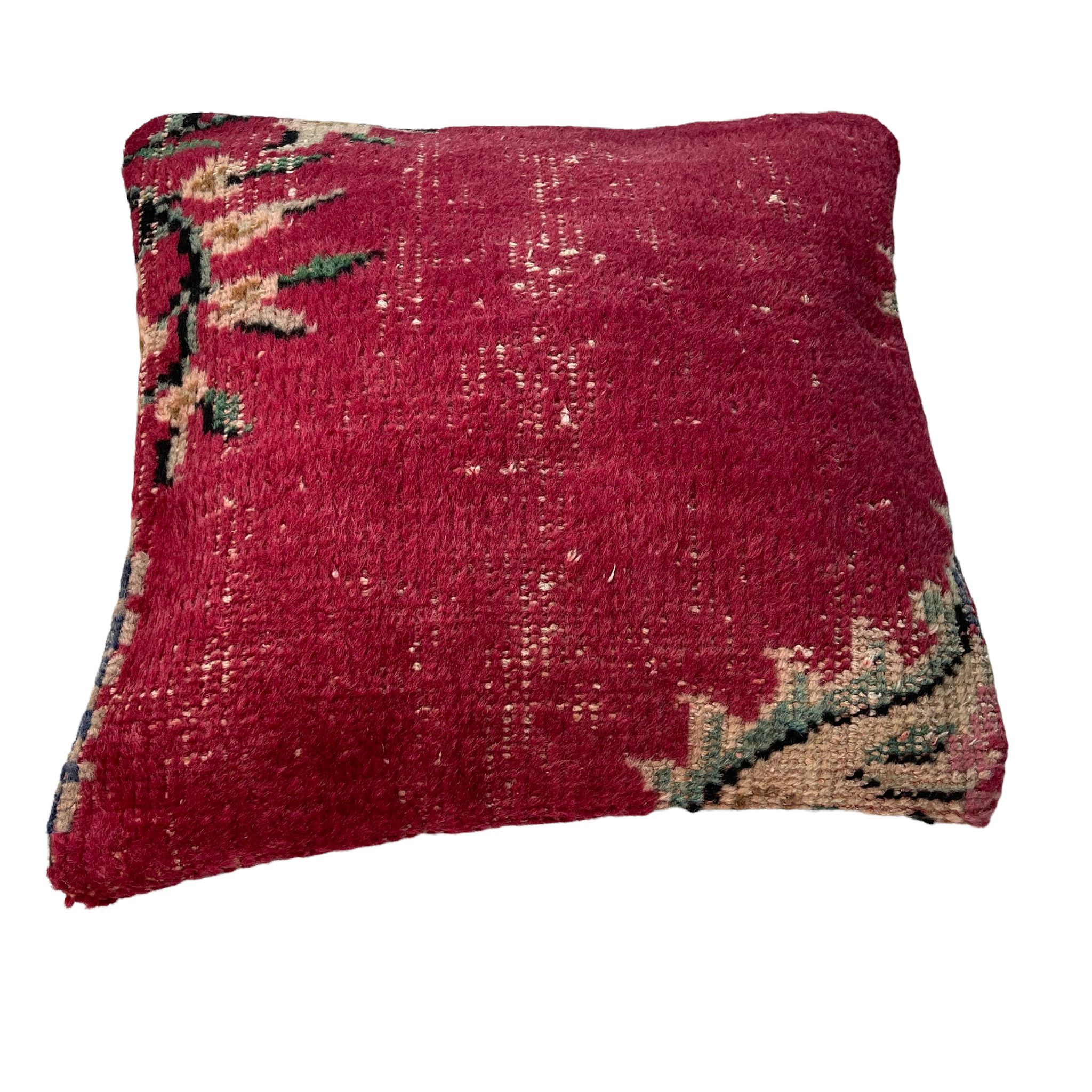 Housse de coussin de tapis turc vintage 45 x 45 cm