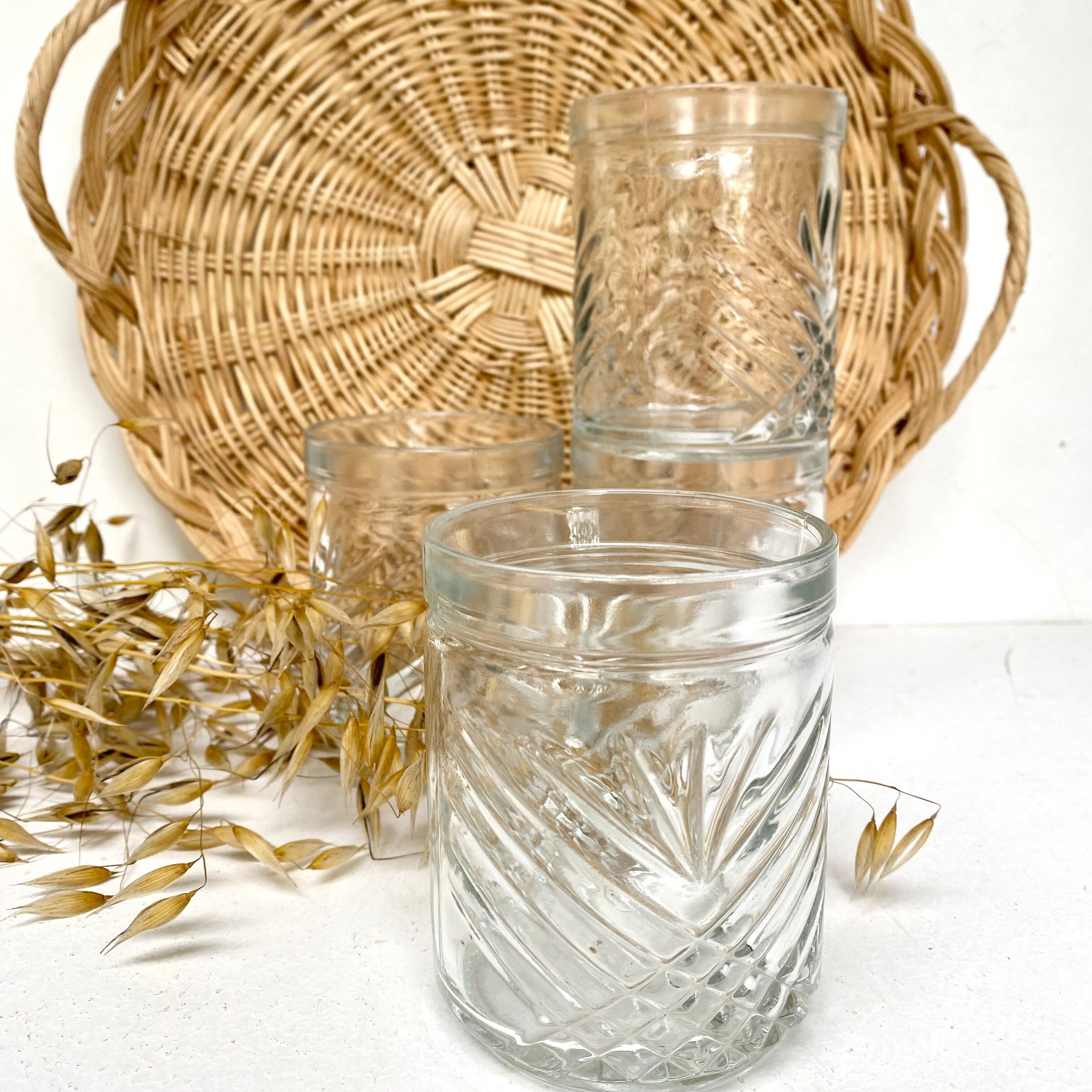 Vintage water glasses