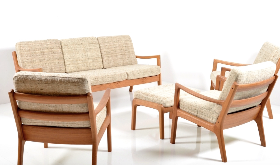 3 teak sofa by Ole Wanscher