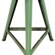Green Industrial Workshop Stool, 1960s