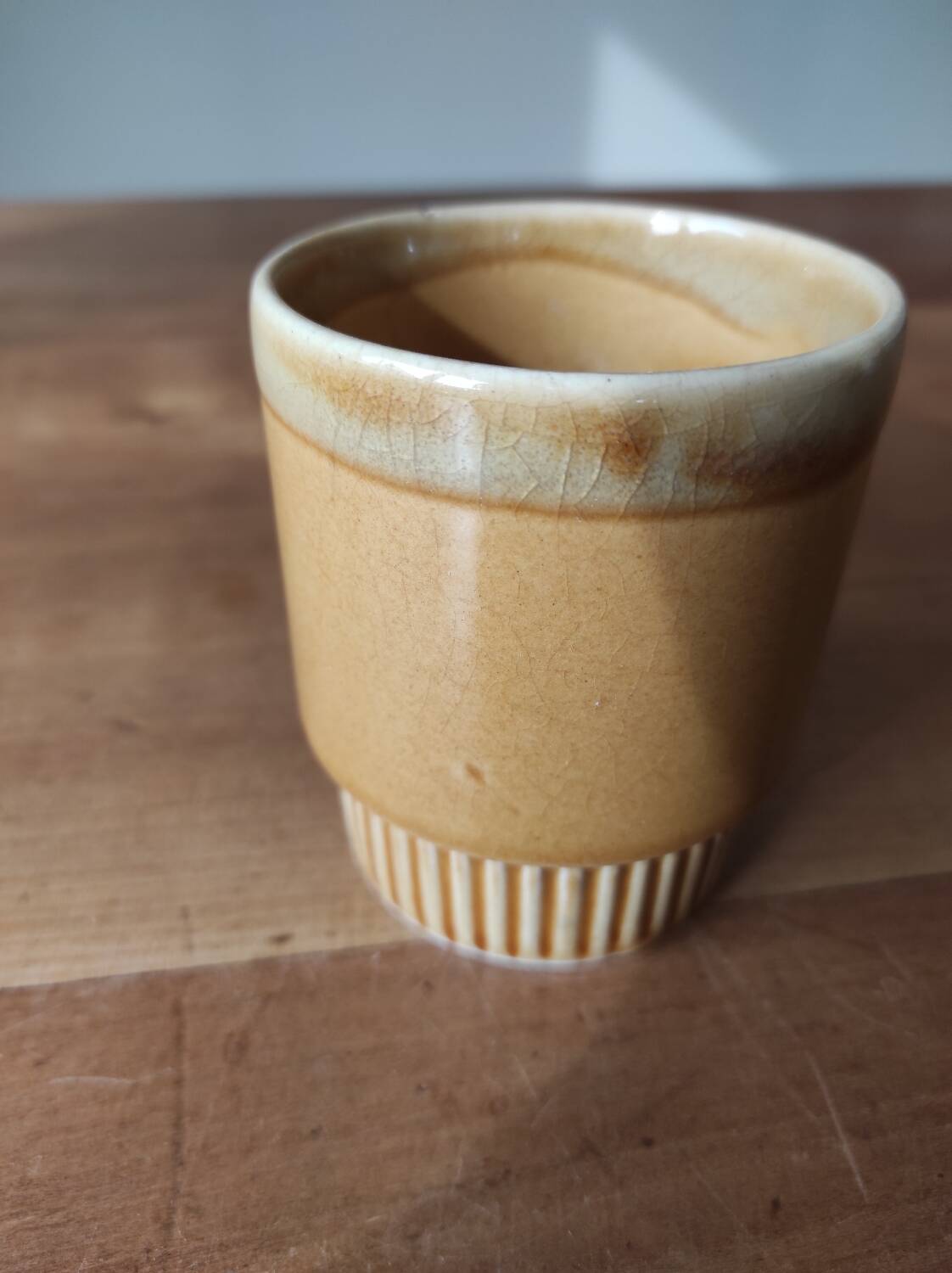 Ceramic mug made in China with Chinese characters