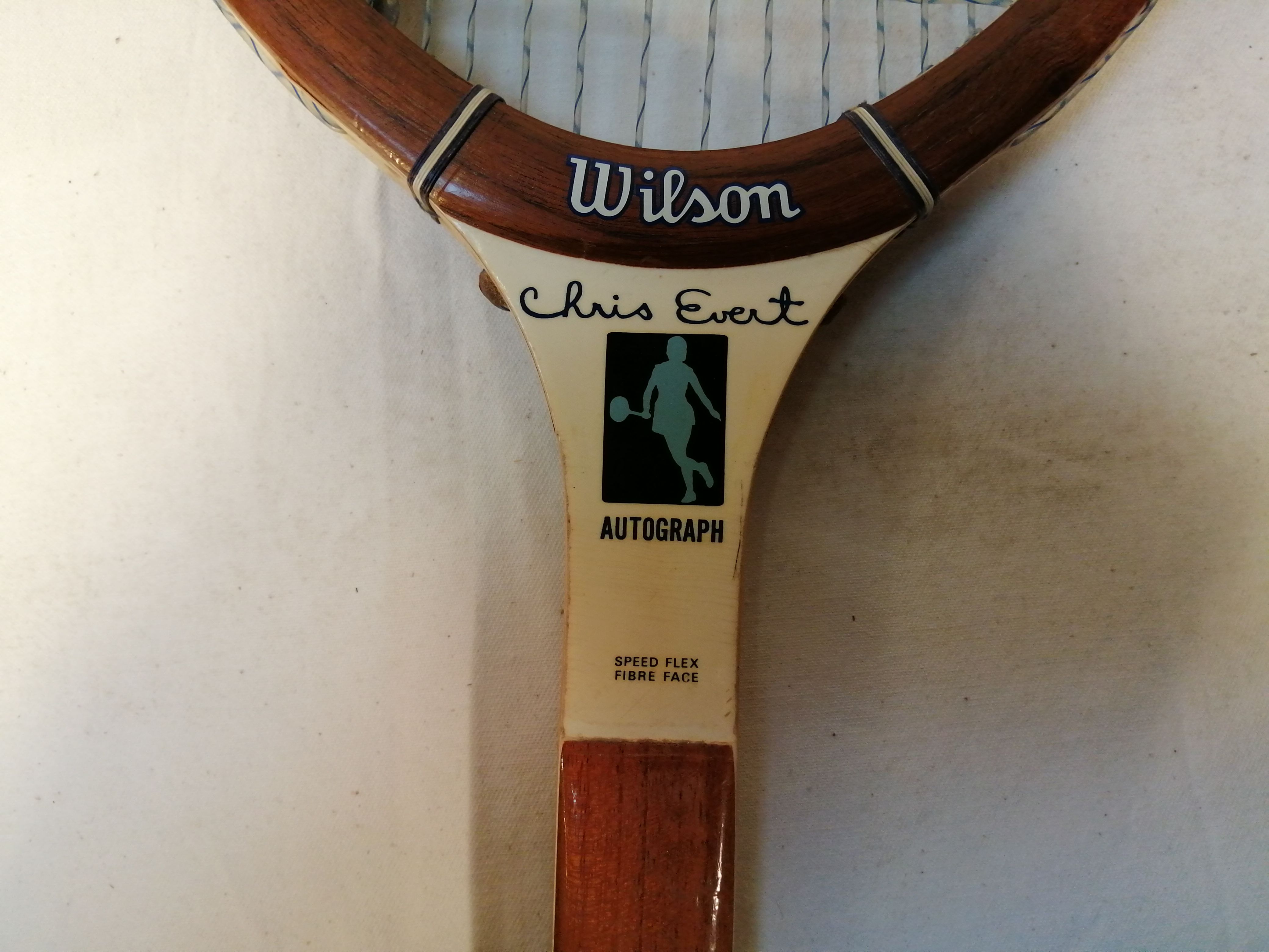 Wilson Vintage Tennis Racket Chris Evert