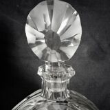 Flacon à parfum art déco en cristal
