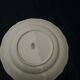 Earthenware plate Keller Guerin Lunéville (KG) tulip pattern diam 24,5 cm