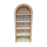 Large-style wicker shelf "Emmanuelle"