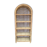 Large-style wicker shelf "Emmanuelle"