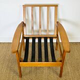 Scandinavian armchair in teak 1960