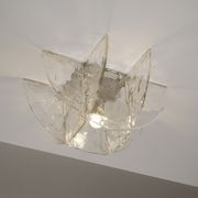 Carlo Nason model LS 254 for Mazzega Murano ceiling lamp