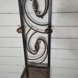 Porte manteau art déco en fer forgé des années 30