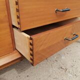 Scandinavian oak row
