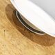 Dessert plate, St Amand & Hamage shower foot