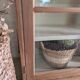 Renovated old wall display cabinet