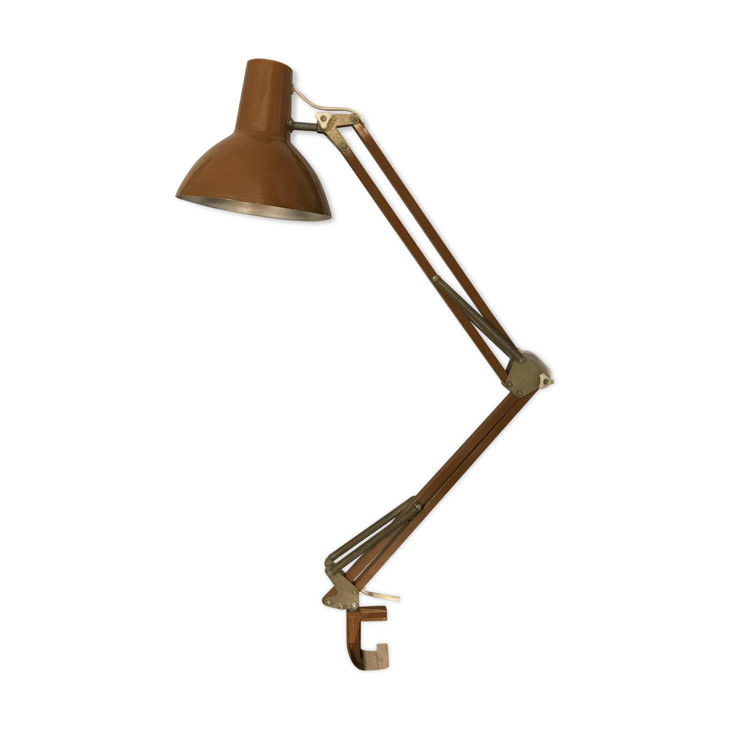 1050 GW Veb Raumleuchte Zeulenroda architect's lamp