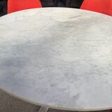 1970s marble round table