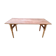 Table pliante en bois brasserie-guinguette , 6/8 couverts
