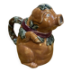 Vintage pig ceramic carafe