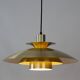 Danish vintage pendant lamp Jeka by Kurt Wiborg, 1980s
