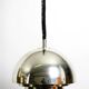 Mid Century ceiling lamp by the Vereinigte Werkstätten silver-plated