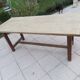 Oak farm table