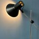 Lampadaire noir réglable vintage de style Hoogervorst