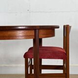 Round extending dining table by GPlan Fresco Collection 1960.