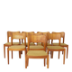 Set of 8 Niels Koefoed “Ole” Dining Chairs Danish Teak 1970s Mid Century