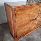 Art deco walnut sideboard