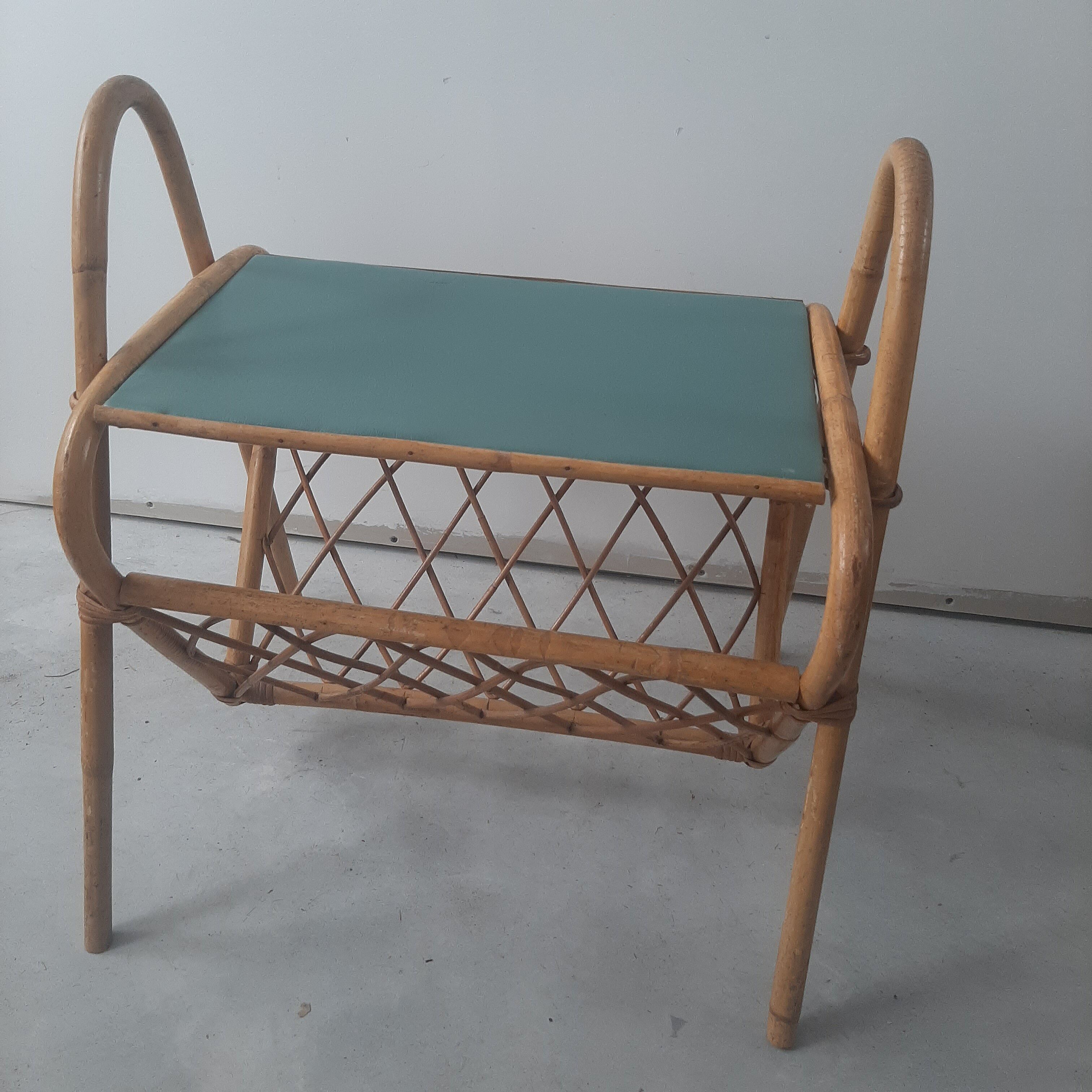 small table door review in vintage rattan