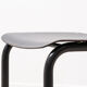 Chaise vintage Pagholz en S ébène noir