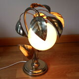 Lamp with leaves 70s