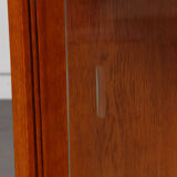 Vintage wall display case, Czech-made, 1960