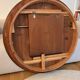 Round dining table Lubke in rosewood from the 1960s.