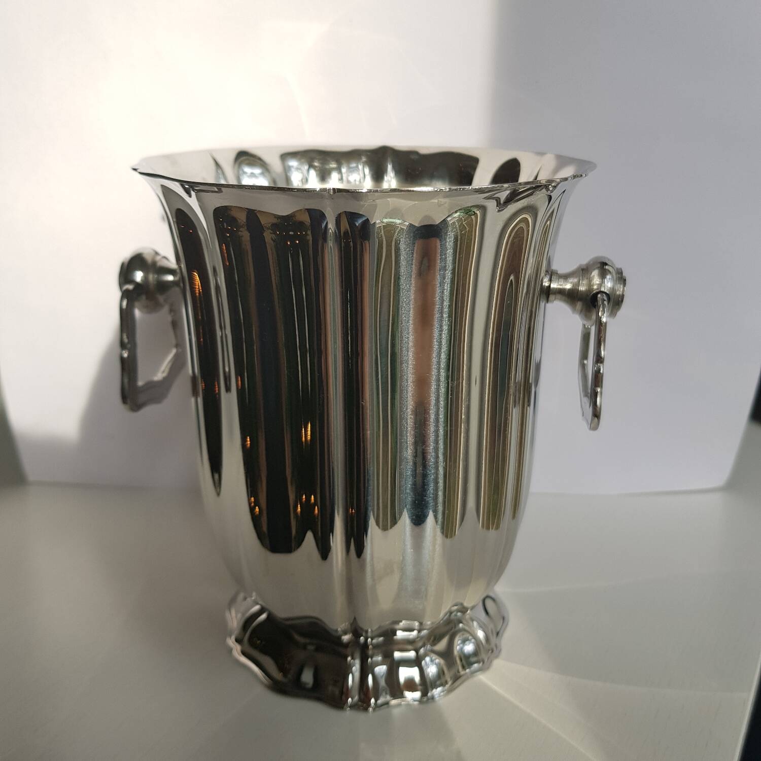 Seau à glace Jean Couzon en inox 18/10 fabriqué en France