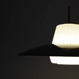 Vintage pendant light, opaline